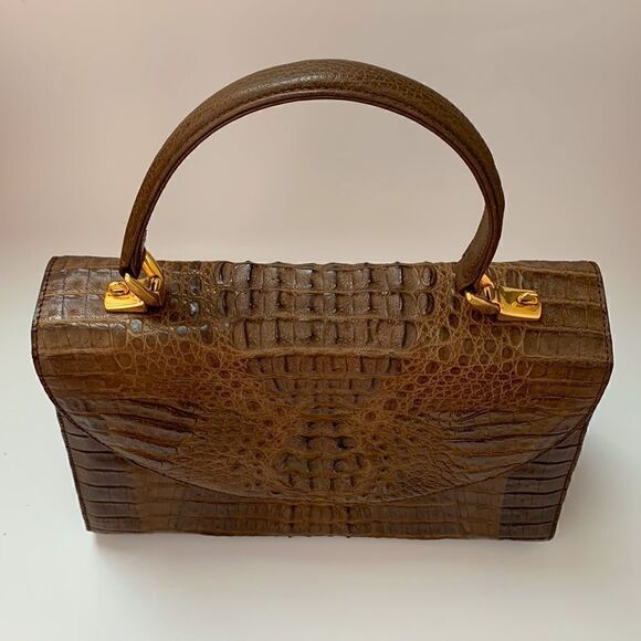 👜Genuine Crocodile Leather Handbag  - Picture 7 of 10